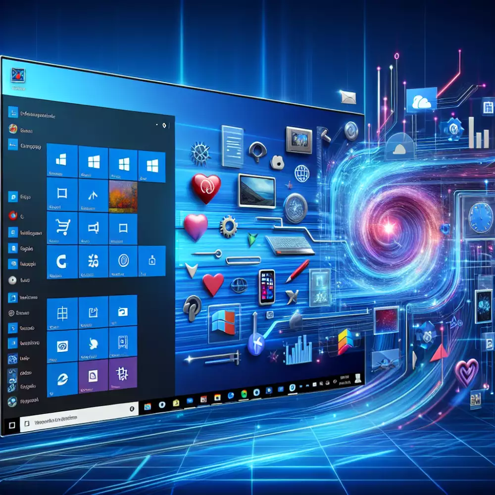pracovní plocha windows 10